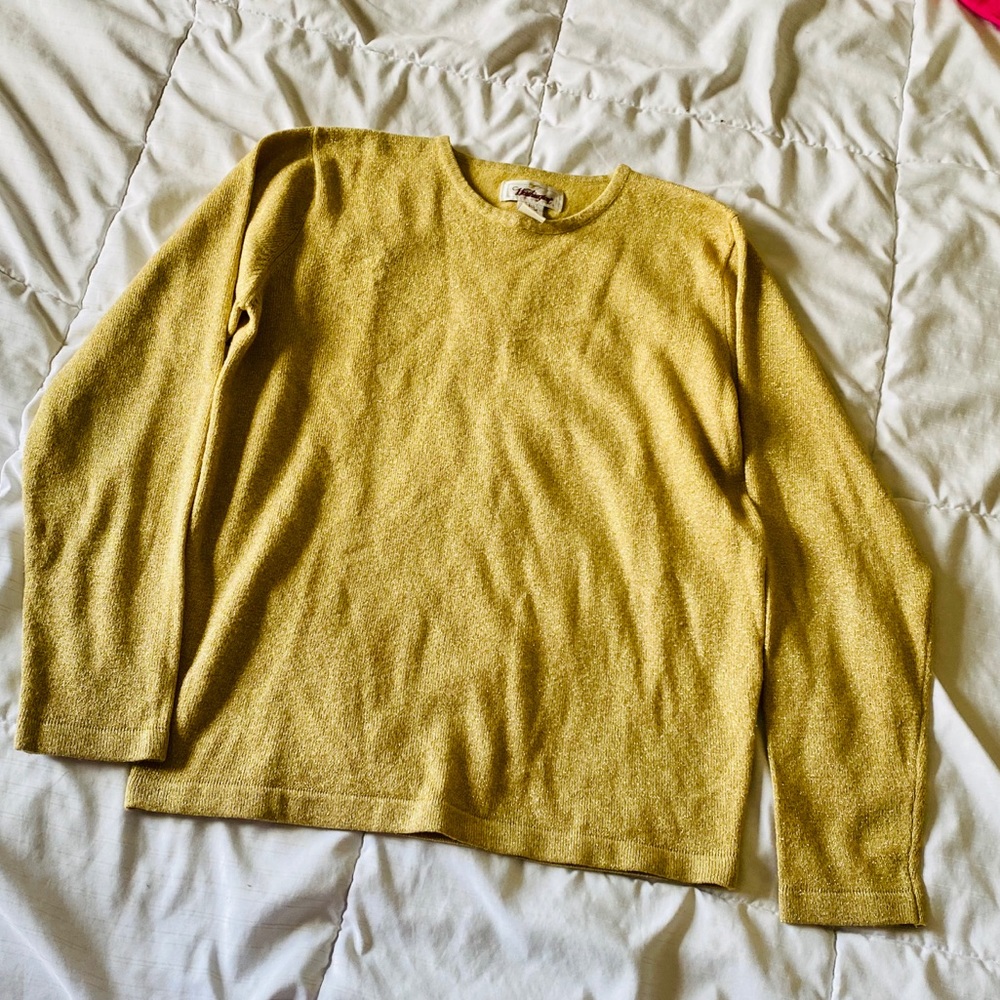 Worthington Gold Sparkle Sweater
